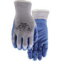 Gants enduits Stealth Blue Chip, Grand, R&ecirc;vetement Latex de caoutchouc, Calibre 10, Enveloppe en Polyester Equipment World