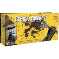 Gants Grease Monkey, Grand, Nitrile, 8 mils, Sans poudre, Noir Equipment World