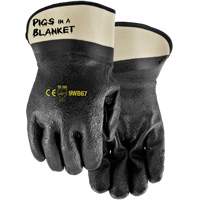 Gants enduits Pigs in a Blanket, Taille unique, R&ecirc;vetement Nitrile/PVC Equipment World