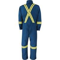 Dupont Nomex&reg; IIIA Deluxe Coveralls, Size 4X-Large, Royal Blue, 6 cal/cm² Equipment World