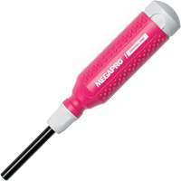 Original Pink 15-in-1 Multi-Bit Screwdriver, 8-37/50" L, Textured Handle Equipment World