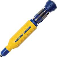 Original Stainless Steel 15-in-1 Multi-Bit Screwdriver, 8-37/50" L, Textured Handle Equipment World