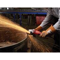 Small Lock-On Angle Grinder with Shroud Slide, 5", 12 A Equipment World