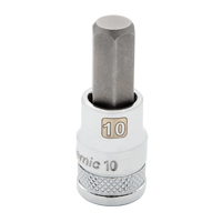 Standard Metric Bit Socket, 5 mm x 1-9/10" L, 3/8" Drive Equipment World