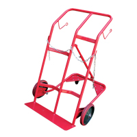 Cylinder Cart, Mold-on Rubber Wheels, 25-1/2"W x 7"L Base, 350 lbs. Equipment World