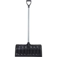 Snow Pusher, Polypropylene Blade, D-Grip Handle, 24-1/2" W Equipment World