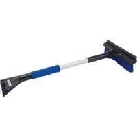Snow Brush, Telescopic, Polypropylene Blade, 32-1/2" Long, Blue Equipment World