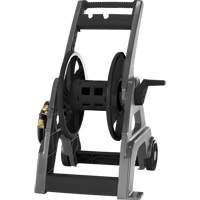 Foldable Hose Reel Cart, 175', Aluminum/Poly-Plastic Equipment World