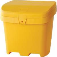 Salt & Sand Container, With Hasp, 21" x 27" x 26", 4.24 cu. ft., Yellow NO614 | Equipment World