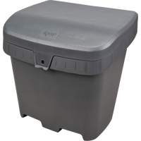 Salt & Sand Storage Bins, With Hasp, 21" x 27" x 26", 4.24 cu. ft., Grey Equipment World