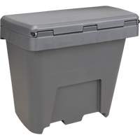 Salt & Sand Storage Bins, With Hasp, 21" x 27" x 26", 4.24 cu. ft., Grey Equipment World