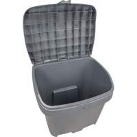 Salt & Sand Storage Bins, With Hasp, 21" x 27" x 26", 4.24 cu. ft., Grey Equipment World