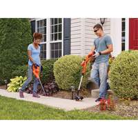 Max* String Trimmer/Edger & Hard Surface Sweeper Combo Kit, 10", Battery Powered, 20 V Equipment World