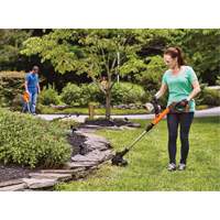 Max* Cordless 2-Speed String Trimmer/Edger Kit, 12", Battery Powered, 20 V Equipment World