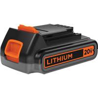 Max* Cordless Tool Battery, Lithium-Ion, 20 V, 2 Ah NO719 | Equipment World