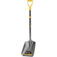 Serrated Snow Shovel, Tempered Steel Blade, 11-7/10" Wide, D-Grip Handle Equipment World
