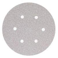 Paper Hook & Loop Vacuum Discs, 6" Dia., 280 Grit, Aluminum Oxide, B-Weight Equipment World