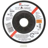 Green Corps Flexible Grinding Wheel, 4-1/2" x 1/8", 7/8" Arbor, Ceramic, Type 27 Equipment World