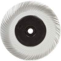 Brosse radiale en soies Scotch-Brite, C&eacute;ramique, Grain 120, 6" dia. Equipment World