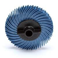 Meule en soie radiale Scotch-Brite, Oxyde d'aluminium, Grain 400, 2" dia. Equipment World