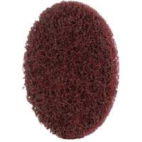 Disque de conditionnement de surface Roloc Scotch-Brite, 1" dia., Grain Moyen, Oxyde d'aluminium Equipment World