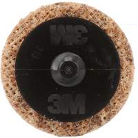 Disque de conditionnement de surface Roloc Scotch-Brite, 1-1/2" dia., Grain Cors&eacute;, Oxyde d'aluminium Equipment World