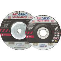 Meule A24T Tough Grind, 5" x 1/4", Arbre 7/8", Oxyde d'aluminium, Type 27 Equipment World