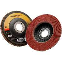 Cubitron II Flap Disc 967A, 4-1/2" x 7/8", Type 27, 40+ Grit, Ceramic Equipment World