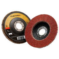 Cubitron II Flap Disc 967A, 4-1/2" x 7/8", Type 29, 40+ Grit, Ceramic Equipment World