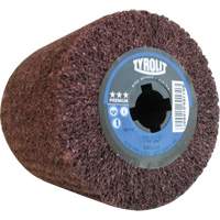 Pro-Line Surface Conditioning Drum, 4" Dia. x 4" W, 3/4" Arbor, Medium Grit, Aluminum Oxide Equipment World
