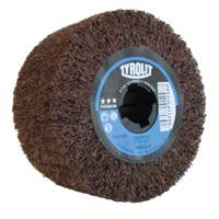 Pro-Line Surface Conditioning Drum, 4" Dia. x 2" W, 3/4" Arbor, Medium Grit, Aluminum Oxide Equipment World