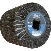 Pro-Line Surface Conditioning Drum, 4" Dia. x 4" W, 3/4" Arbor, 80 Grit, Aluminum Oxide Equipment World