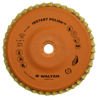 Disque &agrave; lamelles Instant Polish, 4-1/2" x 5/8"-11, Type 27, Grain Tr&egrave;s fin, Zirconium Equipment World