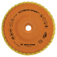 Disque &agrave; lamelles Ultimate Shine, 4-1/2" x 5/8"-11, Type 27, Grain Tr&egrave;s fin, Zirconium Equipment World