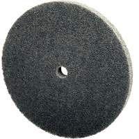 Scotch-Brite EXL Unitized Wheel, 3" x 1/4", 1/4" Arbor, Fine Grit, Silicon Carbide Equipment World