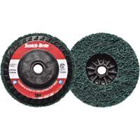Scotch-Brite Clean & Strip XT Pro Extra Cut Disc, 4-1/2" Dia., Extra Coarse Grit, Aluminum Oxide Equipment World