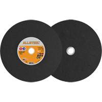 Meule pour scie &agrave; tronçonner AllSteel, 14" x 1/8", Arbre de 25/32", Type 1, Oxyde d'aluminium, 5400 Tr/min Equipment World