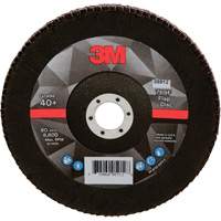 Disque &agrave; lamelles &agrave; changement rapide 769F, 7" x 7/8", Type 29, Grain 40+, Oxyde d'aluminium/C&eacute;ramique Equipment World