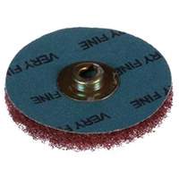 Disque HS de polissage et de brossage &agrave; changement rapide Standard Abrasives, 2" dia., Grain Tr&egrave;s fin, Oxyde d'aluminium Equipment World