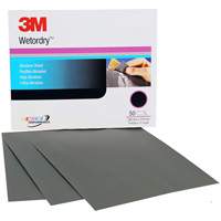 Feuille abrasive Wetordry, 9" x 11", Grain P220, Oxyde d'aluminium Equipment World