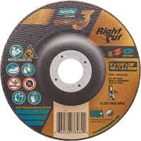 Quantum3 RightCut Cut-Off Wheel, 5" x 1/16", 7/8" Arbor, Type 27/42, Ceramic Alumina, 12225 RPM Equipment World