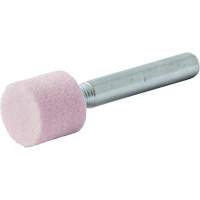 Vitrified Bond Mounted Point, W185, Aluminum Oxide, 1/2" Dia., 1/2" L, 80 Grit Equipment World
