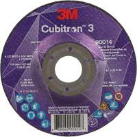 Cubitron 3 Cut & Grind Wheel, 4-1/2" x 5/32", 7/8" Arbor, Type T27, 36+ Grit, Ceramic Equipment World
