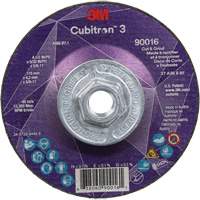 Cubitron 3 Cut & Grind Wheel, 4-1/2" x 5/32", 5/8"-11 Arbor, Type T27, 36+ Grit, Ceramic Equipment World