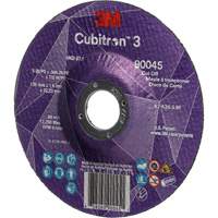 Cubitron™ 3 Cut-Off Wheel, 5" x 0.045", 7/8" Arbor, Type T27, Ceramic, 12250 RPM NY551 | Equipment World