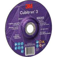 Cubitron 3 Cut-Off Wheel, 6" x 0.045", 7/8" Arbor, Type T27, Ceramic, 10200 RPM Equipment World