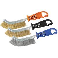 Brosse &agrave; gratter avec rev&ecirc;tement en laiton, Longueur 9-5/8" Equipment World