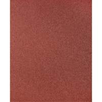 Feuille de papier abrasif grossier pour le m&eacute;tal R243 AO, 9" x 11", Grain 80, Oxyde d'aluminium Equipment World