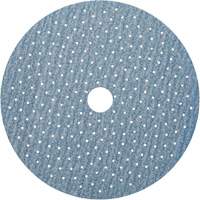 Dry Ice Multi-Air Cyclonic A975 H&L Center Hole Vacuum Disc, 6" Dia., P280 Grit, Ceramic Alumina Equipment World
