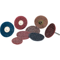 Standard Abrasives Quick Change TS Surface Conditioning RC Disc 840135, 1" Dia., Medium Grit, Aluminum Oxide Equipment World